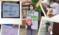 Loạt khoảnh khắc ấm áp ngày đầu thi tốt nghiệp THPT: &quot;Ở đây có một cái ôm động viên&quot;