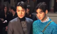 Oh Sehun và Cha Eunwoo mỗi người một vẻ, &quot;gấp đôi visual&quot; tại show diễn thời trang của Dior