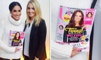 Meghan từ lâu đã cầm tạp chí có hình Kate để chụp ảnh, thế mà bảo không biết về Hoàng gia