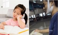 Nổi cáu vì dạy con học mãi không xong, người cha quát con đến trật khớp hàm, phải cấp cứu