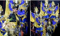 Sự thật về bộ trang phục kỳ lạ nặng 50 kg, có 7 hình người của Miss Grand Malaysia 2021
