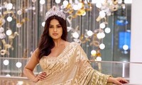 Hoa hậu Hoàn vũ Harnaaz Sandhu phản ứng cực sắc sảo khi bị đặt câu hỏi không phù hợp
