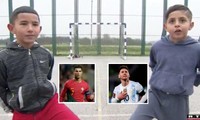 Hai cậu bé được đặt tên là Leo Messi và Cristiano Ronaldo chỉ vì hai ông bố đối đầu nhau