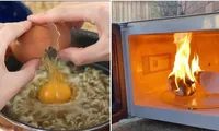 Làm theo hướng dẫn nấu mì ăn liền với kem trứng trên mạng, cô gái suýt làm cháy nhà
