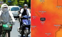 Miền Bắc sắp tăng nhiệt trước khi chuyển gió Đông Bắc, Hà Nội lại lên 40 độ C