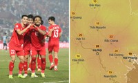 Thời tiết ở Việt Trì ngày diễn ra Chung kết lượt đi AFF Cup 2024 sẽ thế nào?