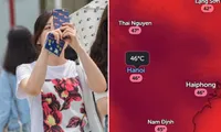 Miền Bắc nắng nóng diện rộng, ngày mai Hà Nội nóng đỉnh điểm hơn 45 độ C