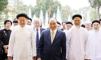 Chủ tịch nước tiếp Đoàn chức sắc các Hội thánh và tổ chức Cao Đài 