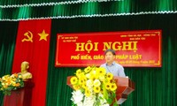 Phổ biến, giáo dục pháp luật cho đồng bào dân tộc thiểu số
