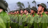 Gần 1.700 tân binh tham gia huấn luyện tại Trung đoàn CSCĐ Đông Bắc