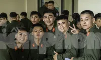 Đoàn viên, thanh niên Trung đoàn CSCĐ Đông Bắc hiến máu tình nguyện