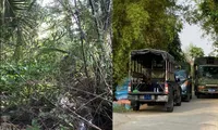Cận cảnh nơi nghi phạm giết người, cướp của đang lẩn trốn ở Long An 