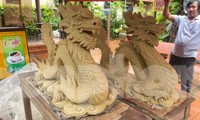 Độc lạ 4 cặp rồng của làng gốm 500 tuổi ở Quảng Nam