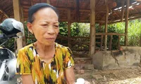 Bà Nhi nói bà ăn chay niệm Phật và xoa thuốc của "thần y" nhưng bệnh vẫn như cũ - ảnh Nguyễn Ngọc 