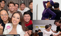 Những hình ảnh hậu trường chưa từng công bố của Hoa hậu Khánh Vân gây &quot;bão mạng&quot;