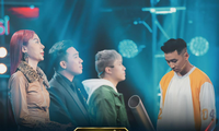 Rap Việt: Binz, Wowy, Rhymastic “nghiêng mình” trước tài “dạy trò” đầy táo bạo của Karik
