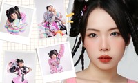 Mãn nhãn trước đồ án tốt nghiệp tại Đại học Văn Lang: Như lạc vào xứ sở kẹo hồng