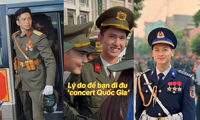 Dàn chiến sĩ &quot;như bước ra từ poster phim&quot; khiến cộng đồng mạng trầm trồ