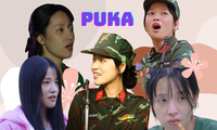 Loạt khoảnh khắc dở khóc dở cười gây chú ý của &quot;Miss bánh bèo&quot; Puka trong &quot;Sao Nhập Ngũ&quot;