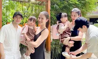 Bé Winnie nhà Đông Nhi ngày đầu tiên đi học: Biểu cảm khó đỡ, có chút &quot;u sầu&quot;