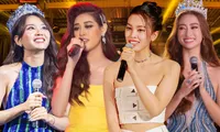 Khi Hoa hậu khoe giọng hát: Tiểu Vy, Lương Thùy Linh làm &quot;quên luôn bản gốc&quot;