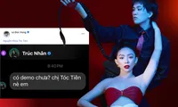 Trúc Nhân &quot;dí&quot; nhạc sĩ đòi bài, Tóc Tiên góp vui khiến netizen cười nghiêng ngã