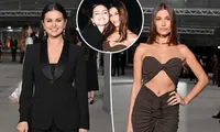 Hailey Bieber và Selena Gomez đứng chung khung hình, thân thiết chẳng khác &quot;chị em ruột&quot;