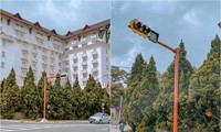 Đà Lạt lắp trụ báo tín hiệu giao thông đầu tiên, Gen Z thả tim vì &quot;đến cây đèn cũng thơ&quot;