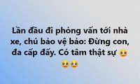 Bác bảo vệ có tâm, khuyên ứng viên &quot;quay xe&quot; khi phỏng vấn được netizen thả tim nhiệt tình