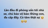 Bác bảo vệ có tâm, khuyên ứng viên &quot;quay xe&quot; khi phỏng vấn được netizen thả tim nhiệt tình