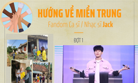Jack và nhà Đóm chung tay thực hiện các dự án ý nghĩa giúp đỡ người dân miền Trung