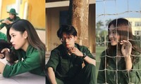 Dàn “nam thanh nữ tú” Đại học Kinh tế Quốc dân gợi ý tip chụp ảnh xinh trong kỳ quân sự
