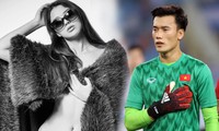 Nhan sắc nóng bỏng của mẫu Tây đang được đồn là bạn gái Bùi Tiến Dũng