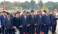 Lãnh đạo Đảng, Nhà nước vào Lăng viếng Chủ tịch Hồ Chí Minh 