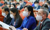Các đại biểu dự Hội nghị Trung ương 4, khoá XIII. Ảnh TTXVN