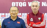 HLV Van Marwijk từng thất bại 0-1 trước HLV Park Hang Seo trong trận lượt đi diễn ra vào tháng 11/2019.