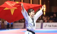 Châu Tuyết Vân bật khóc khi giành HCV ở kỳ SEA Games cuối cùng