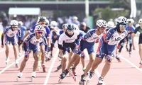 Các VĐV Roller tranh đua hấp dẫn tìm kiếm suất dự ASIAD 2023
