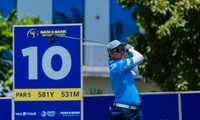 Golfer Thái Lan dẫn đầu Việt Nam Masters 2024