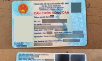 CCCD có gắn chip. Ảnh minh hoạ