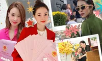Sao Việt ngày giáp Tết: Midu mang sổ đỏ về cho mẹ, Hà Tăng làm gì giữa lúc bị &quot;đá xéo&quot;?