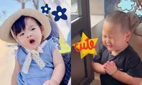 Các &quot;thánh hài nhí V-Biz&quot; tái xuất: Hayden giúp mẹ dọn nhà, Leon tạo dáng trong... tủ đồ
