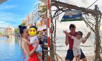 Á hậu Hoàng Oanh vướng nghi vấn đi du lịch với chồng cũ sau khi &quot;đường ai nấy đi&quot;