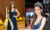 Nhan sắc lộng lẫy của Hoa hậu Lương Thùy Linh gây áp lực với thí sinh Miss World Vietnam