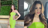 Ngày thứ 2 tại Mỹ, Hoa hậu Khánh Vân diện thiết kế nổi bật, khoe khả năng make-up cực đỉnh