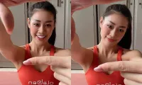Hoa hậu Khánh Vân khoe ảnh tập thể thao, khỏe khoắn tươi tắn nhưng ngón tay mới gây chú ý