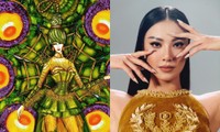 Trang phục Dân tộc của Á hậu Kim Duyên tại Miss Universe mang hình ảnh món ăn truyền thống