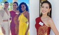 Hoa hậu Đỗ Thị Hà khoe đường cong hoàn hảo với thiết kế ý nghĩa trong phần thi đối đầu