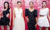 Hoa hậu Tiểu Vy, H’Hen Niê, Khánh Vân cùng dàn sao khoe sắc lộng lẫy tại show Công Trí