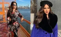 Hoa hậu hoàn vũ Harnaaz Sandhu catwalk cực đỉnh trên đường phố Mỹ sau 1 tháng đăng quang
